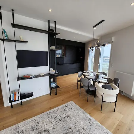 Apartmán Le Davs - Splendide Avec Vue Panoramique - Salle De Sport Et Parking Gratuit Caen