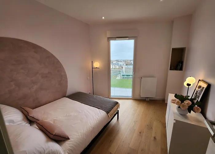 Le Davs - Splendide Avec Vue Panoramique - Salle De Sport Et Parking Gratuit Daire