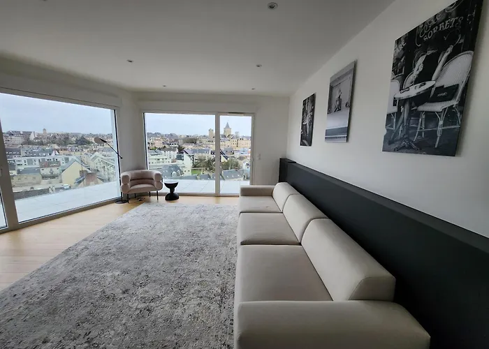 Daire Le Davs - Splendide Avec Vue Panoramique - Salle De Sport Et Parking Gratuit *