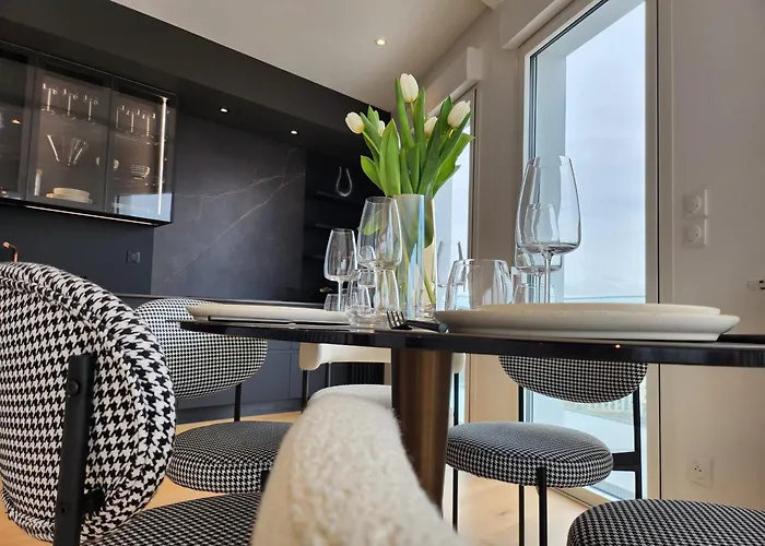 Le Davs - Splendide Avec Vue Panoramique - Salle De Sport Et Parking Gratuit Caen